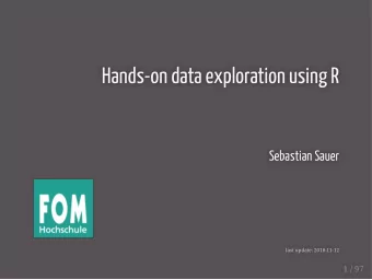 Hands-on data exploration using R  Sebastian Sauer  last update: 2018-11-12  1 / 97  Setup  2 / 97