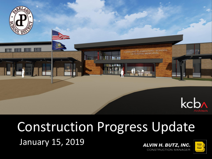 construction progress update