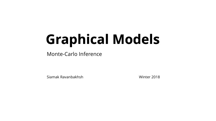 graphical models graphical models