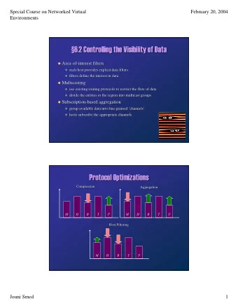 6.2 Controlling the Visibility of Data  the Visibility of Data  6.2 Controlling  Area