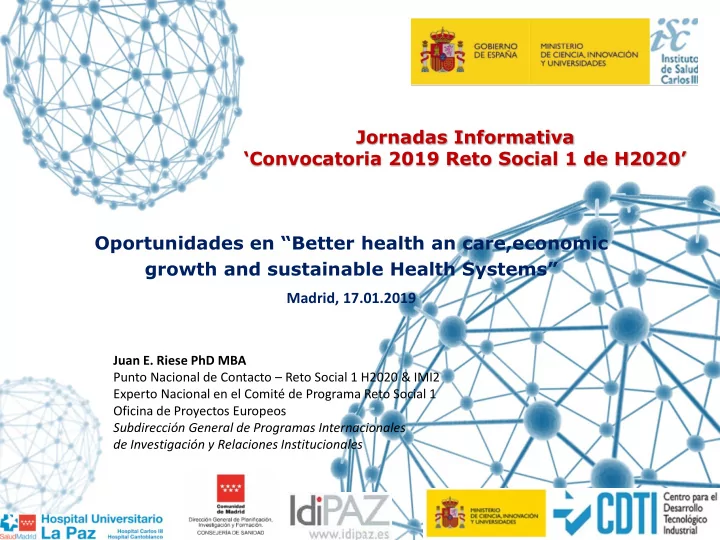 jornadas informativa convocatoria 2019 reto social 1 de