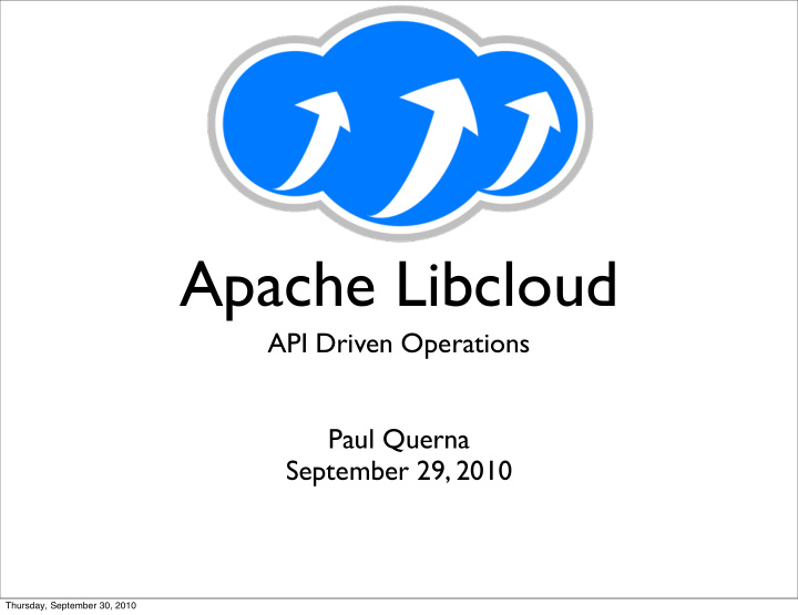 apache libcloud