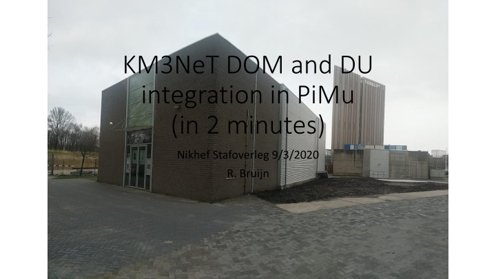 integration in pimu