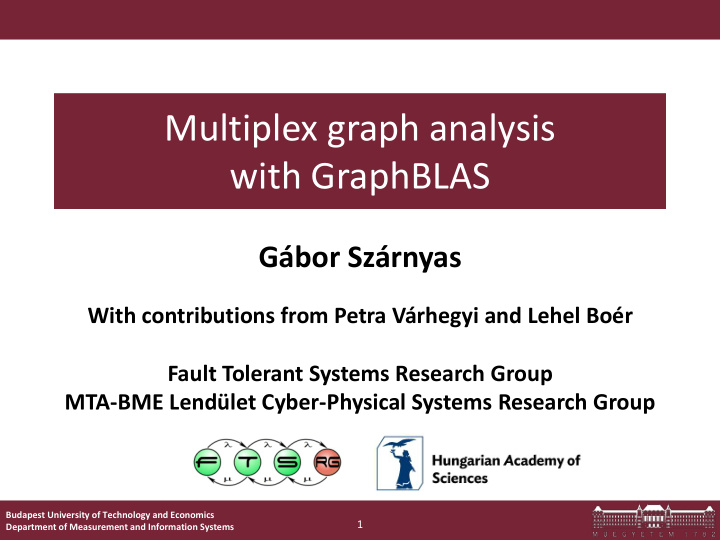 multiplex graph analysis with graphblas