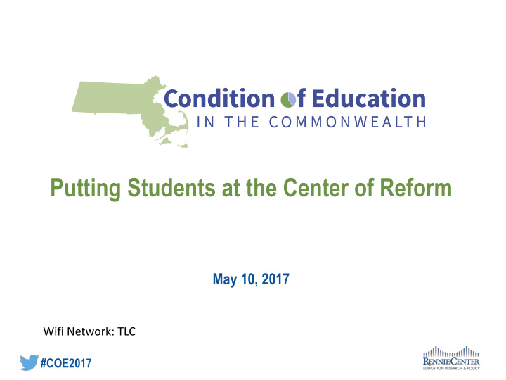 putting students at the center of reform