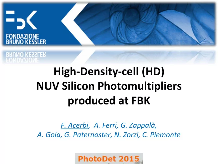 high density cell hd