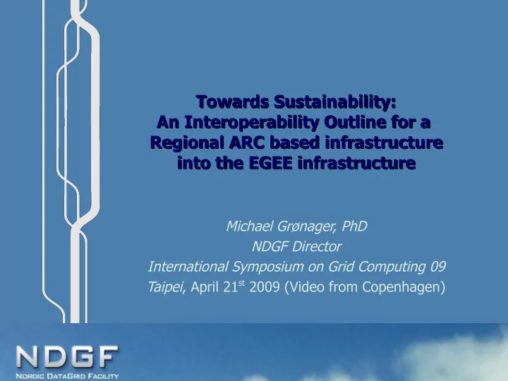 towards sustainability towards sustainability an