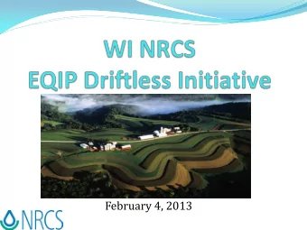 February 4, 2013  Background  Proposal driven by number of factors  High demand for fish and