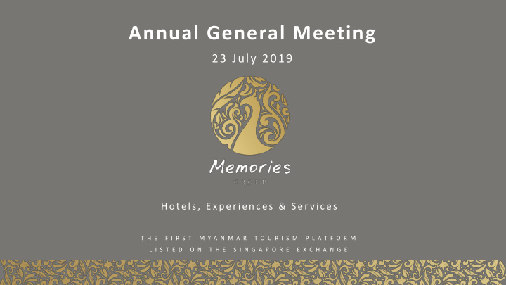 annual general meeting