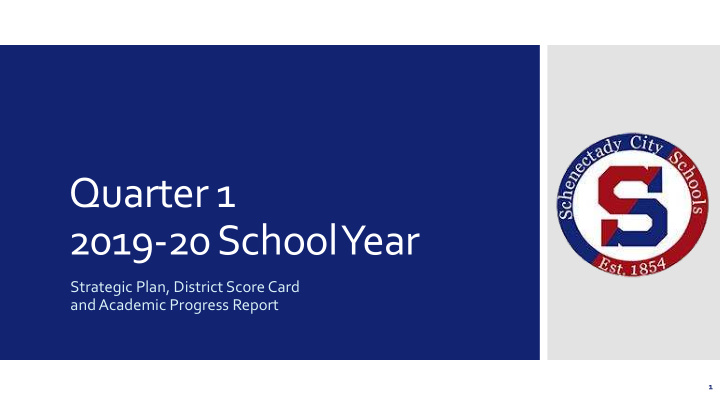 quarter 1 2019 20 school year