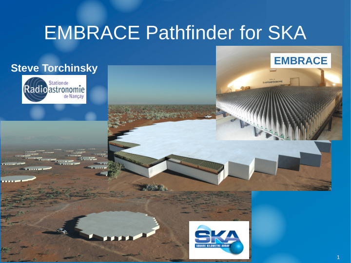 embrace pathfinder for ska