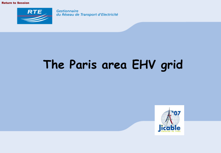 the paris area ehv grid