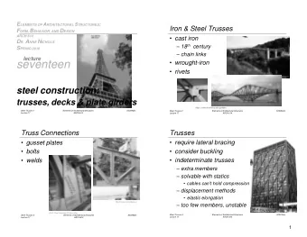 seventeen  rivets  steel construction:  trusses, decks &amp; plate girders  http://