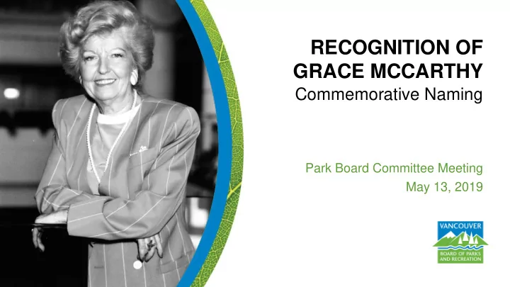 grace mccarthy