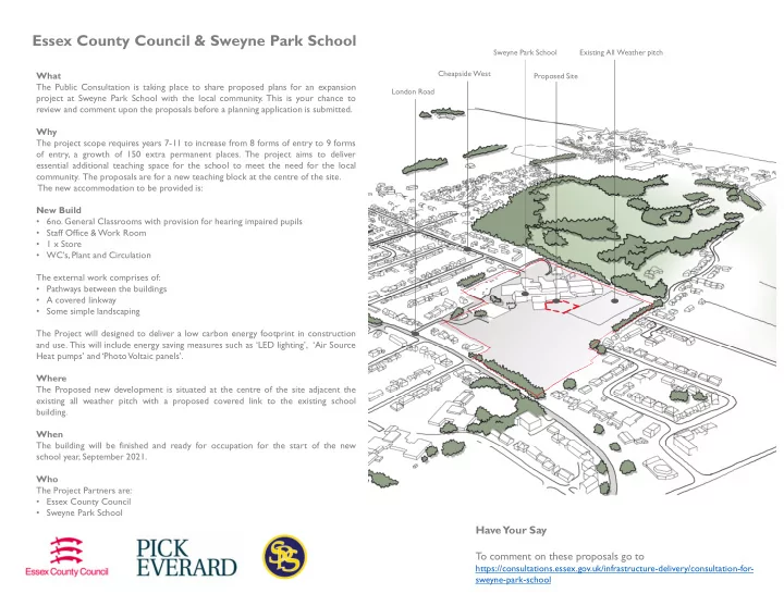 essex county council sweyne park school