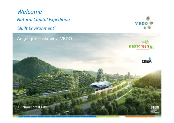 welcome