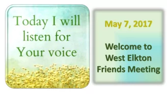 Good Listener!  Excerpts from Jeremiah 6, 1 John 4, Isaiah 43,  Matthew 13  To whom shall I speak