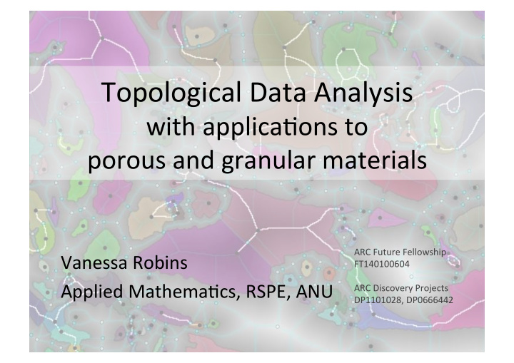 topological data analysis