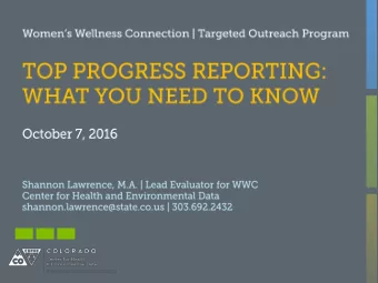 Introduction &amp; welcome  Outcomes &amp; expectations  Purpose &amp; use of progress