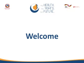 Welcome  Review of Day 1  Mr. Jost Wagner  Lead Facilitator, The Change Initiative  Adolescent