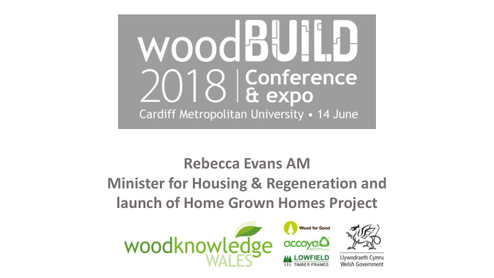 launch of home grown homes project