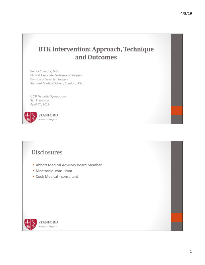 btk intervention approach technique and outcomes