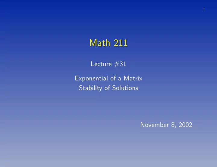 math 211 math 211