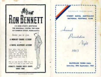 . I NATIONAL FOOTBALL C LU B ~.&quot;'. I 2 14 KING ST i&lt;!EE T, NEWTOWN THI; REGIONAL CENTRE,