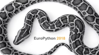 EuroPython 2018  @ultrabug  Gentoo Linux developer  CTO at Numberly  The rise of Python  in the