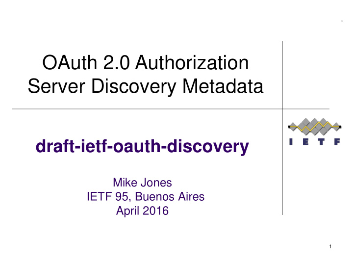 oauth 2 0 authorization server discovery metadata
