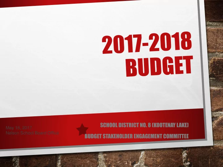 school district no 8 kootenay lake