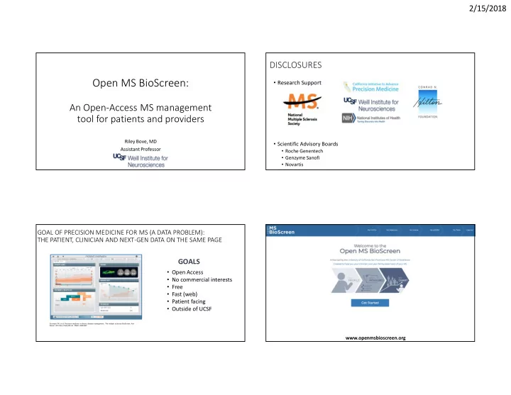 open ms bioscreen