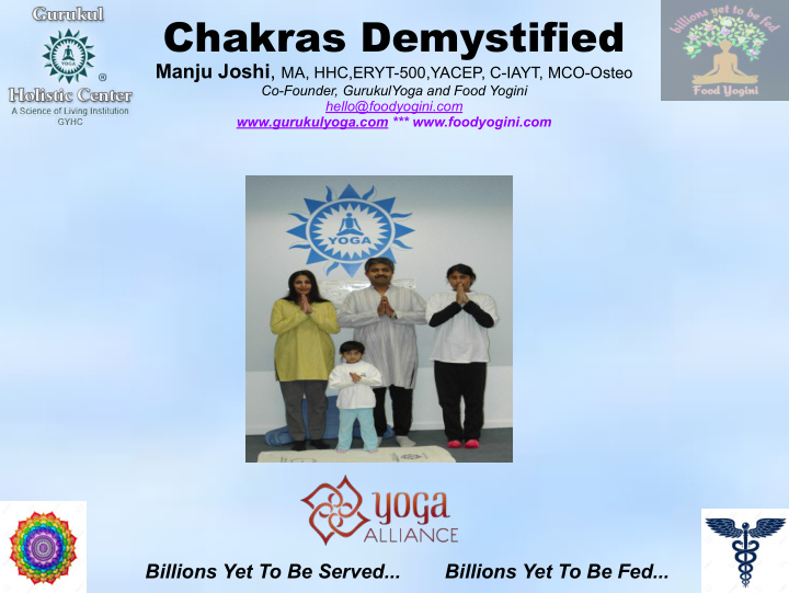 chakras demystified
