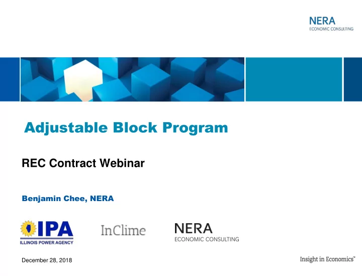 adjustable block program