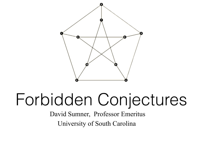 forbidden conjectures