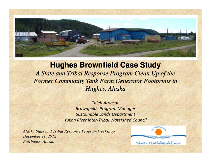 hughes brownfield case study hughes brownfield case study