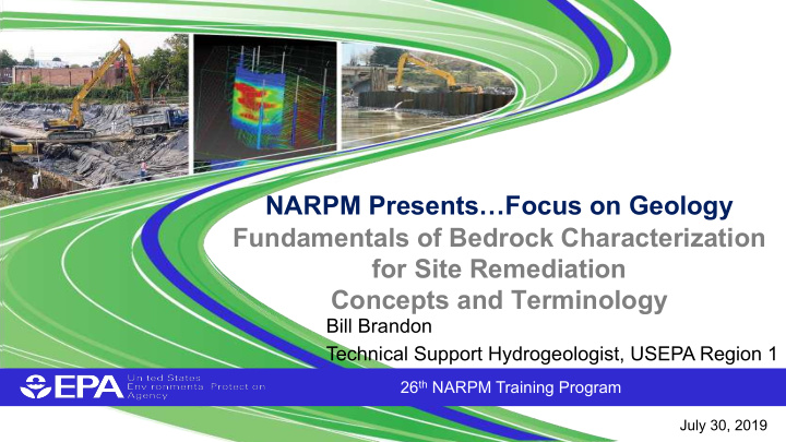 narpm presents focus on geology fundamentals of bedrock