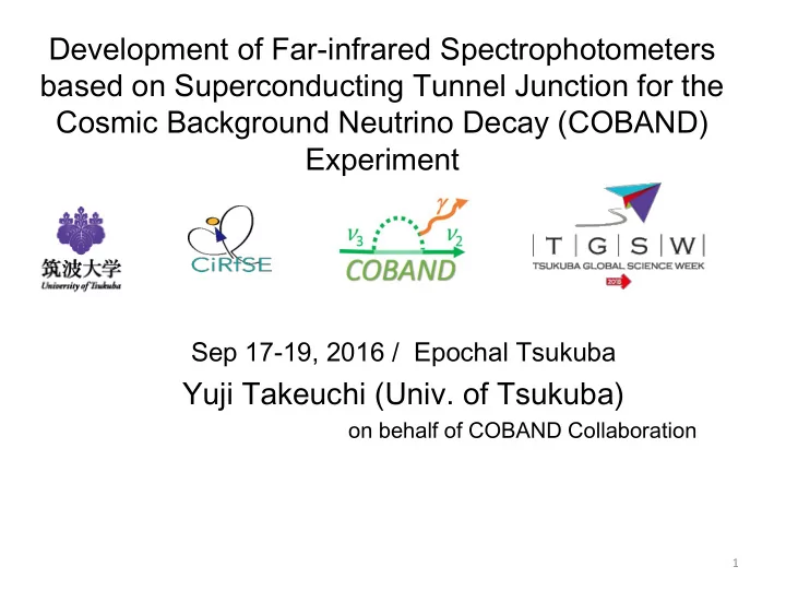 cosmic background neutrino decay coband