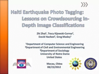 1 Department of Computer Science and Engineering 2 Department of Civil and Environmental