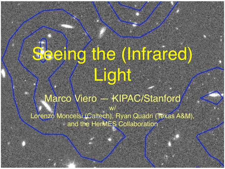 seeing the infrared light