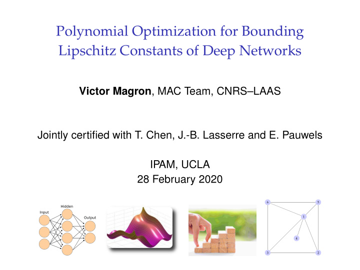 polynomial optimization for bounding lipschitz constants