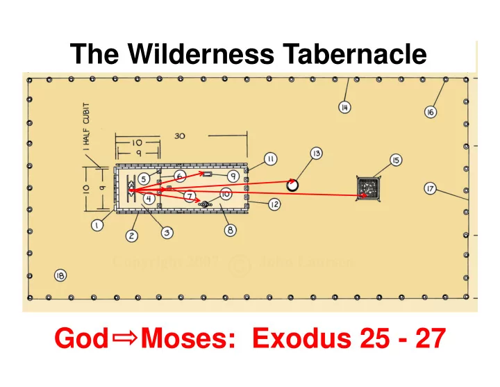 the wilderness tabernacle god moses exodus 25 27 the