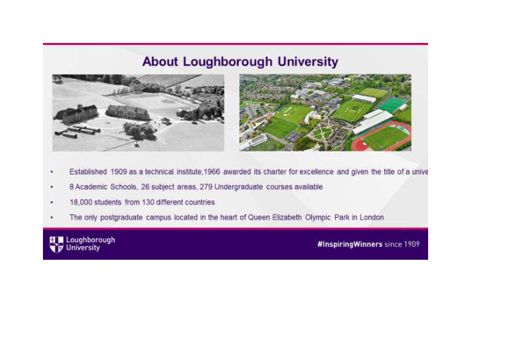 loughborough university school and college liaison team
