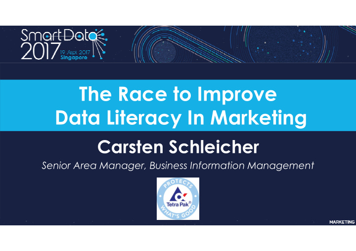 the race to improve data literacy in marketing data