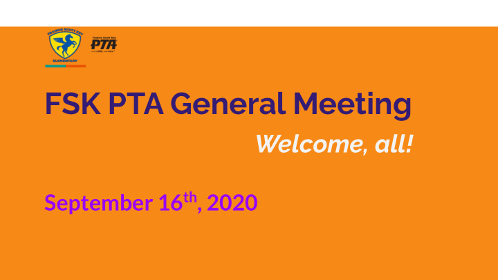 fsk pta general meeting