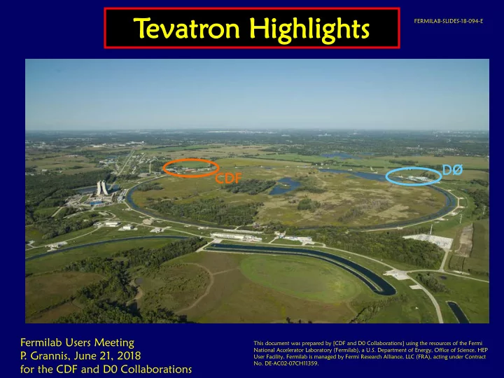 t evatron highlights