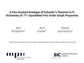 A Fine-Grained Analogue of Schaefers Theorem in P: Dichotomy of  k  -Quantified