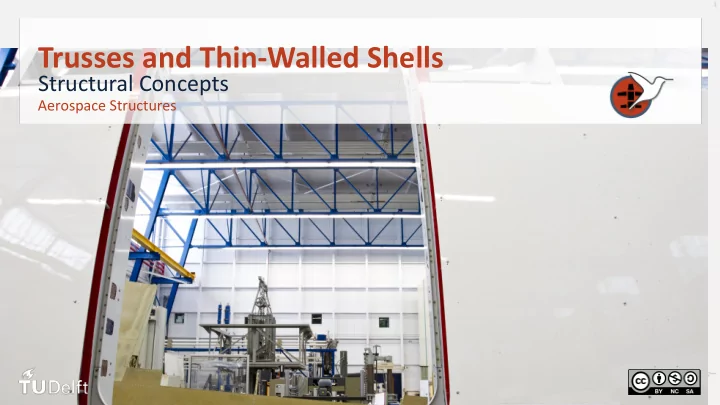 trusses and thin walled shells