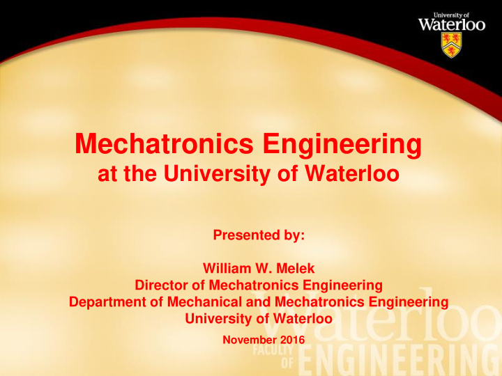 mechatronics engineering