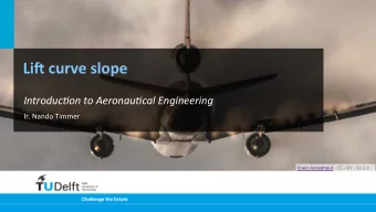 Effect  of  a  finite  wing    Geometric    eff  angle  of    Local